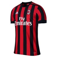 Футбольная футболка Milan Домашняя 2017 2018 короткий рукав 3XL(56)