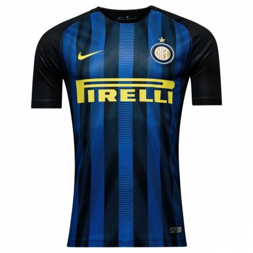 Именная футбольная форма Inter Milan Mauro Icardi Домашняя 2016 2017 короткий рукав 3XL(56)