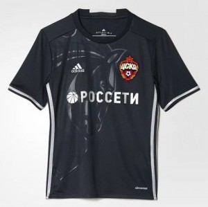 Именная футбольная футболка CSKA Moscow Bibras Natho Гостевая 2016 2017 короткий рукав 5XL(60)