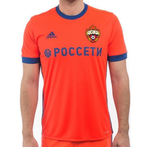 Футбольная футболка для детей CSKA Moscow Гостевая 2017 2018 короткий рукав XL (рост 152 см)
