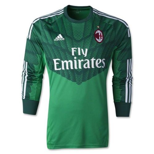 Именная вратарская футбольная футболка AC Milan Gianluigi Donnarumma Гостевая 2014 2015 короткий рукав L(48)