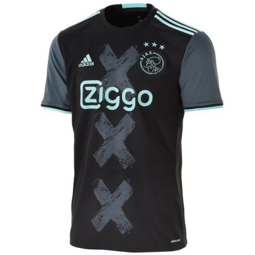 Футбольная футболка для детей Ajax Гостевая 2016 2017 короткий рукав S (рост 116 см)