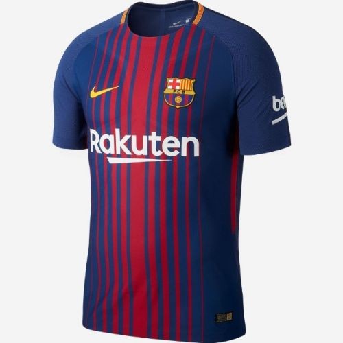 Футбольная футболка Barcelona Домашняя 2017 2018 короткий рукав S(44)