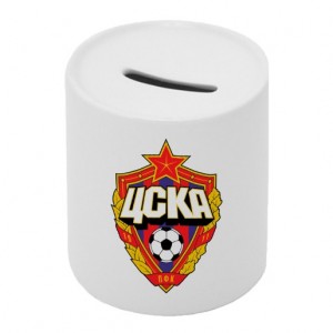 Копилка с логотипом ЦСКА
