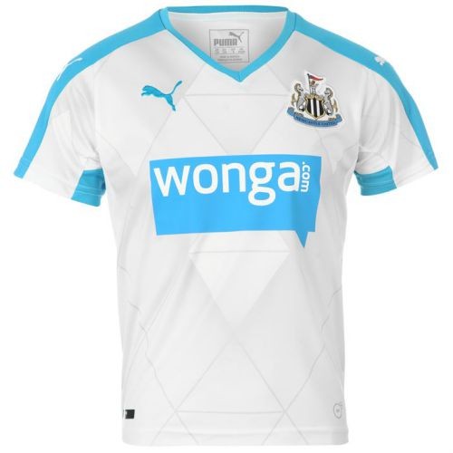 Именная футбольная футболка для детей Newcastle United Ciaran Clark Гостевая 2015 2016 короткий рукав 2XS (рост 100 см)
