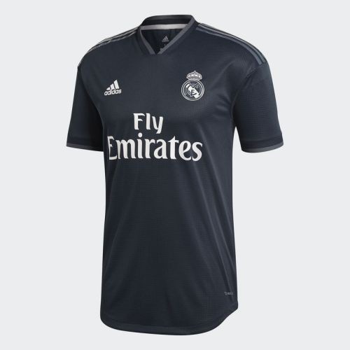 Именная футбольная футболка для детей Real Madrid Cristiano Ronaldo Гостевая 2018 2019 короткий рукав 2XS (рост 100 см)