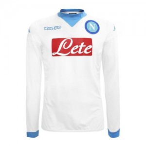 Именная вратарская футбольная футболка S.S.C. Napoli Jose Reina Гостевая 2015 2016 короткий рукав 2XL(52)