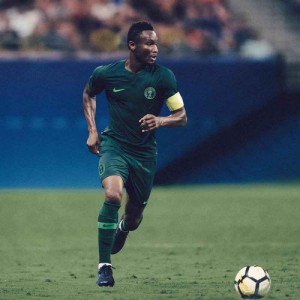 Футболка сборной Нигерии по футболу ЧМ-2018 Гостевая короткий рукав 2XL(52)