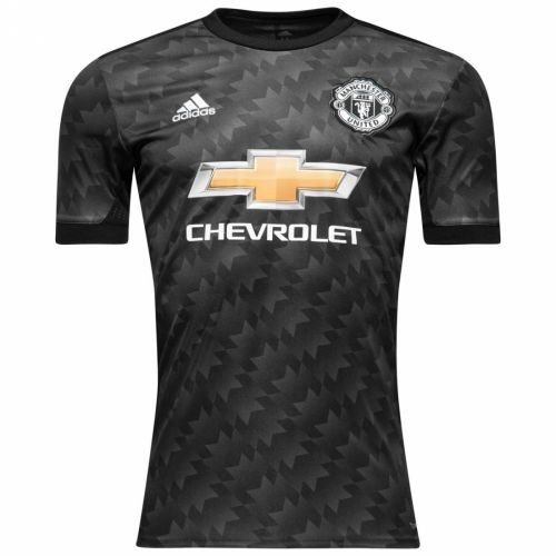 Именная футбольная футболка для детей Manchester United Paul Pogba Гостевая 2017 2018 короткий рукав S (рост 116 см)