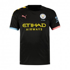 Футбольная футболка для детей Manchester City Гостевая 2019 2020 2XS (рост 100 см)
