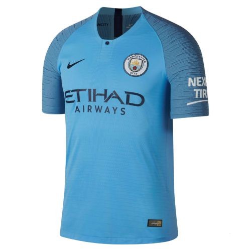 Именная футбольная футболка для детей Manchester City Leroy Sane Домашняя 2018 2019 короткий рукав M (рост 128 см)