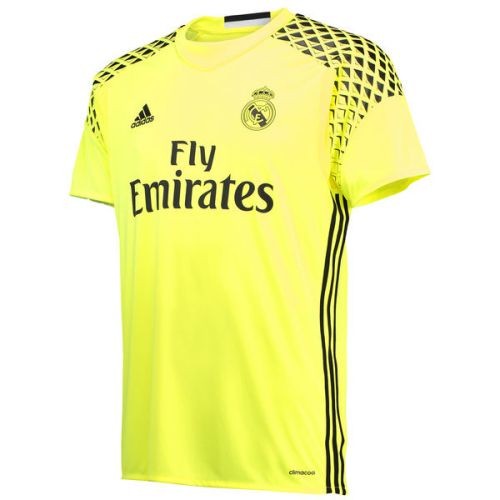 Именная вратарская футбольная футболка для детей Real Madrid Keylor Navas Гостевая 2016 2017 короткий рукав XS (рост 110 см)