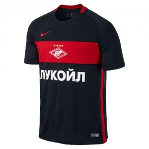 Именная футбольная футболка Spartak Moscow Denis Glushakov Гостевая 2016 2017 короткий рукав S(44)