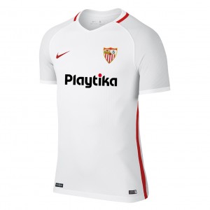 Футбольная футболка Sevilla Домашняя 2018 2019 короткий рукав 2XL(52)