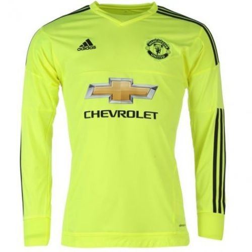 Именная вратарская футбольная футболка Manchester United David de Gea Гостевая 2015 2016 короткий рукав XL(50)