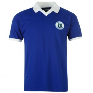 Форма футбольного клуба Эвертон домашняя 1978 (комплект: футболка + шорты + гетры)