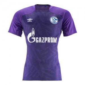 Именная вратарская футбольная футболка для детей Schalke 04 Ralf Fahrmann Гостевая 2018 2019 короткий рукав 2XS (рост 100 см)