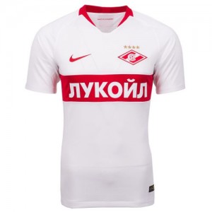 Именная футбольная футболка для детей Spartak Moscow Luiz Adriano Гостевая 2018 2019 короткий рукав 2XS (рост 100 см)