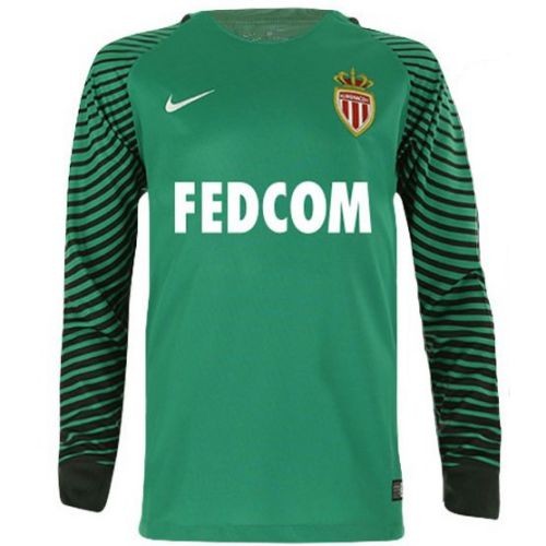 Именная вратарская футбольная футболка для детей AS Monaco Danijel Subasic Гостевая 2015 2016 короткий рукав XL (рост 152 см)