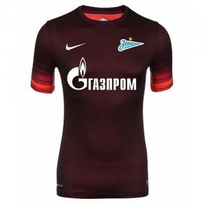 Именная вратарская футбольная футболка для детей Zenit Andrey Lunev Гостевая 2015 2016 короткий рукав XL (рост 152 см)