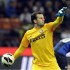 Именная вратарская футбольная футболка для детей Inter Milan Samir Handanovic Гостевая 2015 2016 короткий рукав XL (рост 152 см)