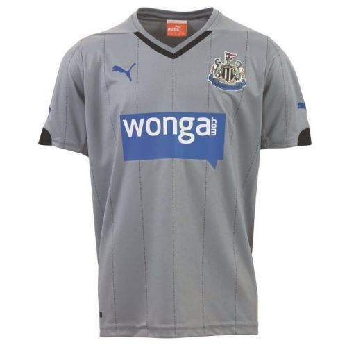 Именная футбольная футболка для детей Newcastle United Jamaal Lascelles Гостевая 2014 2015 короткий рукав S (рост 116 см)