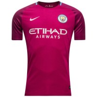 Именная футбольная футболка для детей Manchester City Leroy Sane Гостевая 2017 2018 короткий рукав XS (рост 110 см)