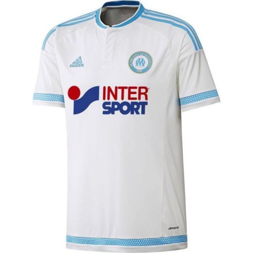 Футбольная футболка для детей Marseille Домашняя 2015 2016 короткий рукав 2XS (рост 100 см)