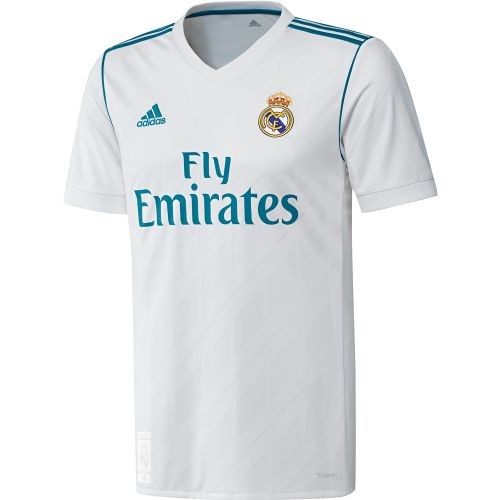 Футбольная футболка Real Madrid Домашняя 2017 2018 короткий рукав 5XL(60)
