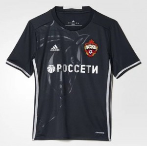 Футбольная футболка CSKA Moscow Гостевая 2016 2017 короткий рукав 6XL(62)