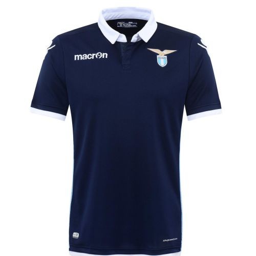 Именная футбольная футболка для детей S.S. Lazio Luis Alberto Гостевая 2016 2017 короткий рукав 2XS (рост 100 см)