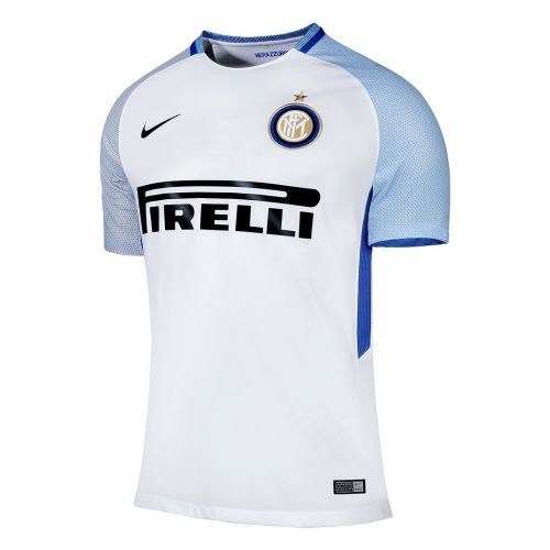 Именная футбольная футболка Inter Milan Ivan Perisic Гостевая 2017 2018 короткий рукав L(48)
