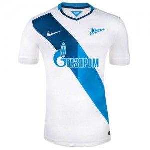 Футбольная футболка Zenit Гостевая 2014 2015 короткий рукав L(48)